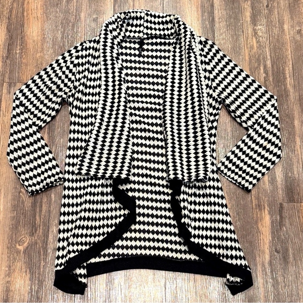 Black & White Knit Cardigan | NWOT
